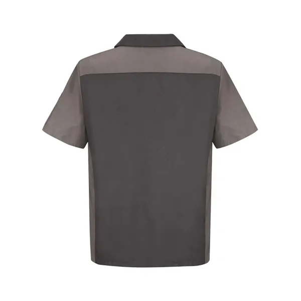 Red Kap Men's Tall Short Sleeve Automotive Crew Shirt - Red Kap Men's Tall Short Sleeve Automotive Crew Shirt - Image 10 of 16