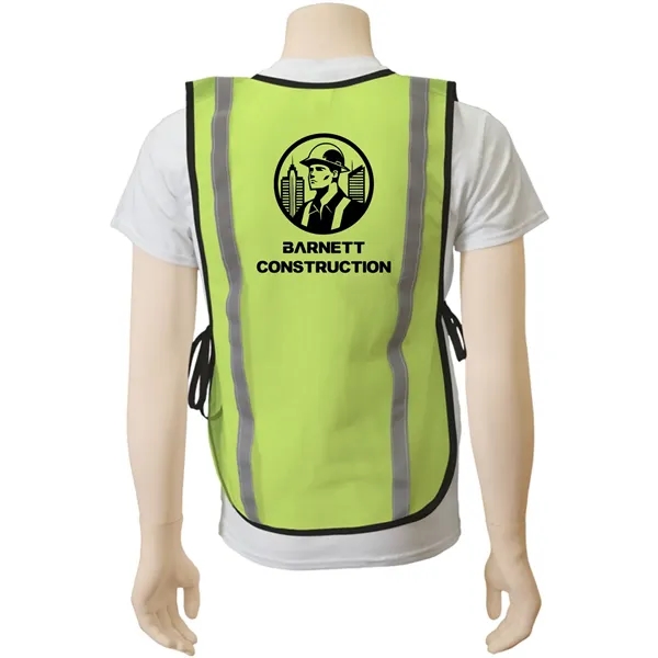 Striped Safety Vest - Striped Safety Vest - Image 1 of 3