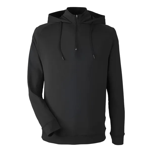 Swannies Unisex Vandyke Quarter-Zip Hooded Sweatshirt - Swannies Unisex Vandyke Quarter-Zip Hooded Sweatshirt - Image 1 of 10