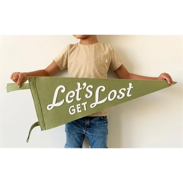 Custom Large Wall Pennant - 1 Color Print - Custom Large Wall Pennant - 1 Color Print - Image 0 of 0