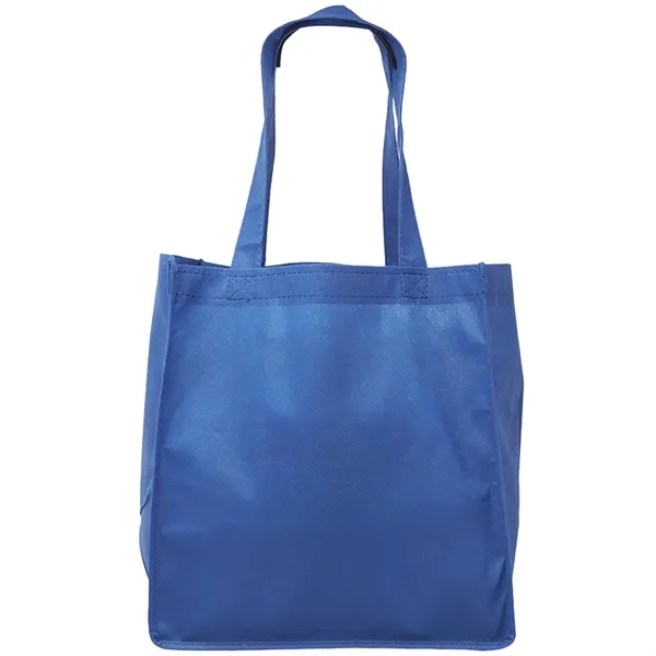 Grocery Non Woven Gusset Tote Bag USA Decorated (12"X13"X8") - Grocery Non Woven Gusset Tote Bag USA Decorated (12"X13"X8") - Image 5 of 22