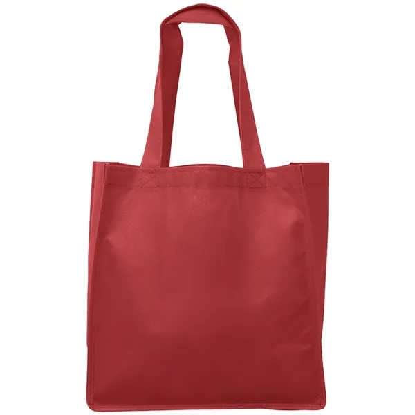 Grocery Non Woven Gusset Tote Bag USA Decorated (12"X13"X8") - Grocery Non Woven Gusset Tote Bag USA Decorated (12"X13"X8") - Image 8 of 22