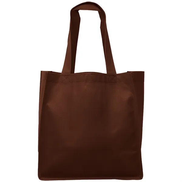 Grocery Non Woven Gusset Tote Bag USA Decorated (12"X13"X8") - Grocery Non Woven Gusset Tote Bag USA Decorated (12"X13"X8") - Image 9 of 22