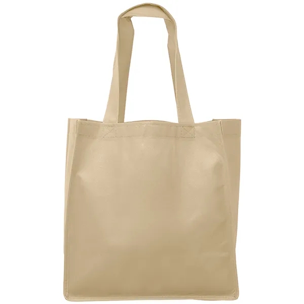 Grocery Non Woven Gusset Tote Bag USA Decorated (12"X13"X8") - Grocery Non Woven Gusset Tote Bag USA Decorated (12"X13"X8") - Image 13 of 22