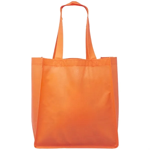 Grocery Non Woven Gusset Tote Bag USA Decorated (12"X13"X8") - Grocery Non Woven Gusset Tote Bag USA Decorated (12"X13"X8") - Image 16 of 22