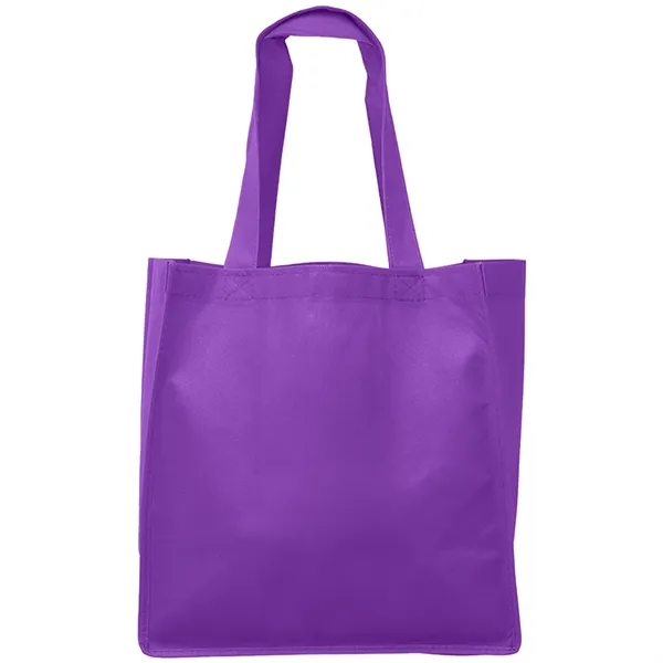Grocery Non Woven Gusset Tote Bag USA Decorated (12"X13"X8") - Grocery Non Woven Gusset Tote Bag USA Decorated (12"X13"X8") - Image 18 of 22