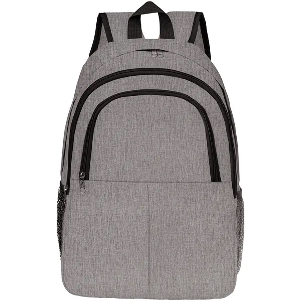 Professional Heather Lite Water-Resistant Laptop Backpack