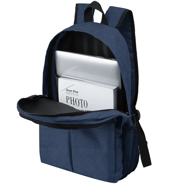 Professional Heather Lite Water-Resistant Laptop Backpack