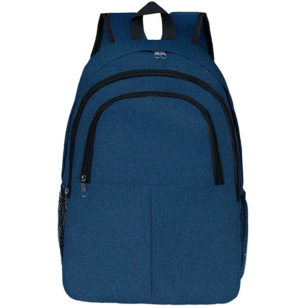Professional Heather Lite Water-Resistant Laptop Backpack