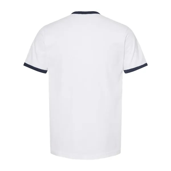 Tultex Unisex Fine Jersey Ringer T-Shirt - Tultex Unisex Fine Jersey Ringer T-Shirt - Image 22 of 24