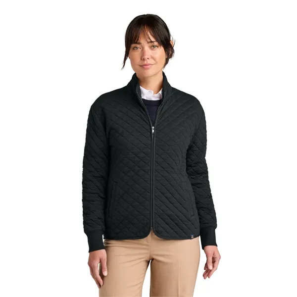 Brooks Brothers Women's Diamond Quilt Full-Zip - Brooks Brothers Women's Diamond Quilt Full-Zip - Image 0 of 19