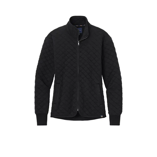 Brooks Brothers Women's Diamond Quilt Full-Zip - Brooks Brothers Women's Diamond Quilt Full-Zip - Image 3 of 19