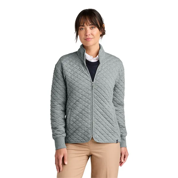 Brooks Brothers Women's Diamond Quilt Full-Zip - Brooks Brothers Women's Diamond Quilt Full-Zip - Image 4 of 19