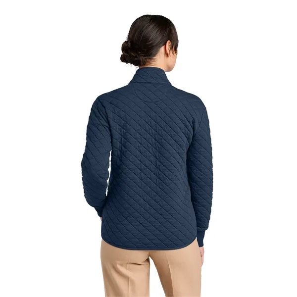 Brooks Brothers Women's Diamond Quilt Full-Zip - Brooks Brothers Women's Diamond Quilt Full-Zip - Image 10 of 19