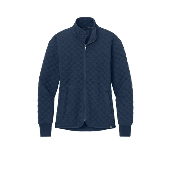 Brooks Brothers Women's Diamond Quilt Full-Zip - Brooks Brothers Women's Diamond Quilt Full-Zip - Image 12 of 19