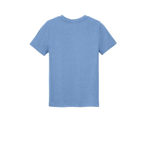 Port & Co Youth Heather Performance Tee - Port & Co Youth Heather Performance Tee - Image 18 of 29