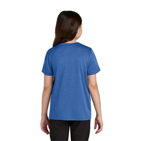 Port & Co Youth Heather Performance Tee - Port & Co Youth Heather Performance Tee - Image 26 of 29