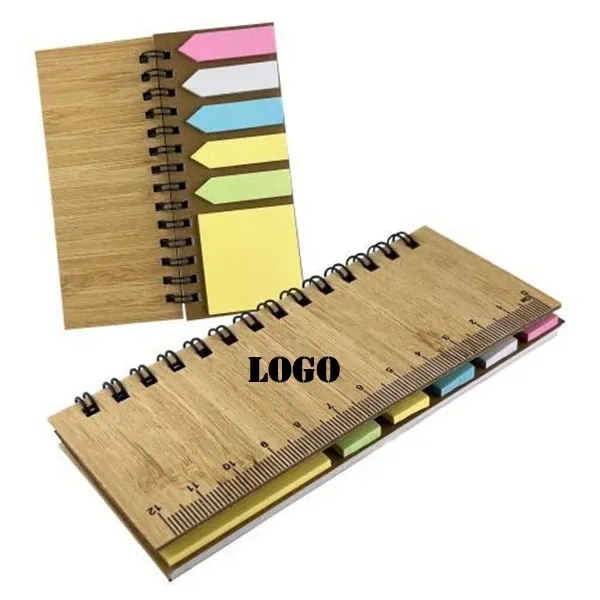 Eco-Friendly Bamboo Notepad - Eco-Friendly Bamboo Notepad - Image 0 of 2