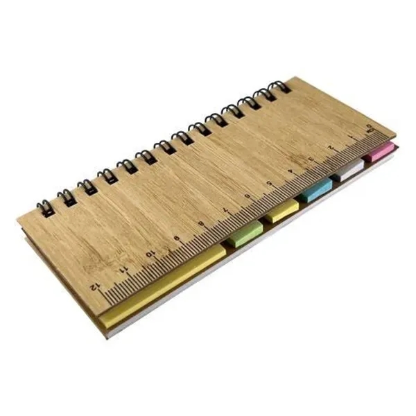 Eco-Friendly Bamboo Notepad - Eco-Friendly Bamboo Notepad - Image 2 of 2