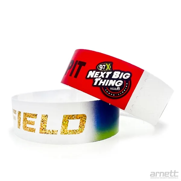 Eco Full Color Paper Wristbands - Eco Full Color Paper Wristbands - Image 2 of 5