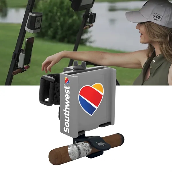 Desert Fox Golf Phone Caddy and Cigar Holder Bundle - Desert Fox Golf Phone Caddy and Cigar Holder Bundle - Image 0 of 11