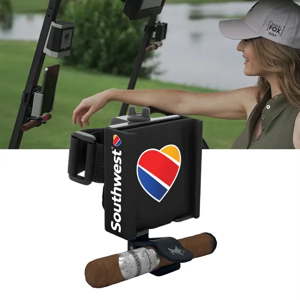 Desert Fox Golf Phone Caddy and Cigar Holder Bundle - Desert Fox Golf Phone Caddy and Cigar Holder Bundle - Image 1 of 11