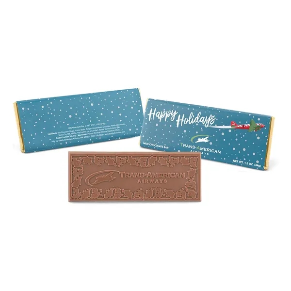 Custom Chocolate Bar & Wrapper - 2x5in - Custom Chocolate Bar & Wrapper - 2x5in - Image 7 of 7