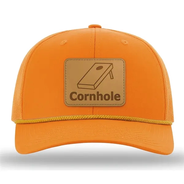 Richardson Laser Perf Rope Cap w/Embroidery or leather patch - Richardson Laser Perf Rope Cap w/Embroidery or leather patch - Image 0 of 2