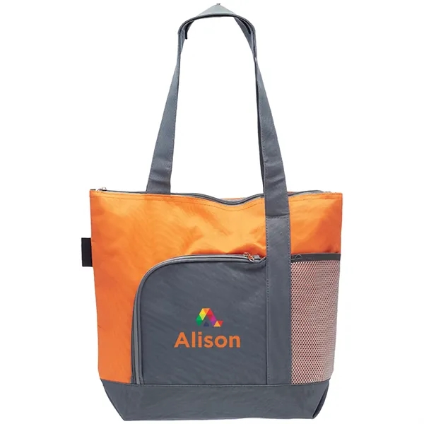 Go Getter Sport Beach Tote Bag w/ Gusset (16.5"x14.5"x4.5") - Go Getter Sport Beach Tote Bag w/ Gusset (16.5"x14.5"x4.5") - Image 1 of 9