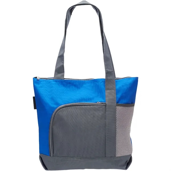 Go Getter Sport Beach Tote Bag w/ Gusset (16.5"x14.5"x4.5") - Go Getter Sport Beach Tote Bag w/ Gusset (16.5"x14.5"x4.5") - Image 4 of 9