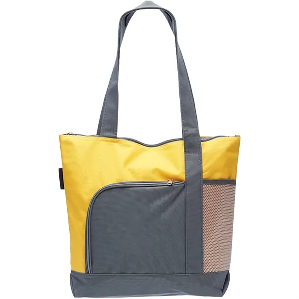 Go Getter Sport Beach Tote Bag w/ Gusset (16.5"x14.5"x4.5") - Go Getter Sport Beach Tote Bag w/ Gusset (16.5"x14.5"x4.5") - Image 9 of 9