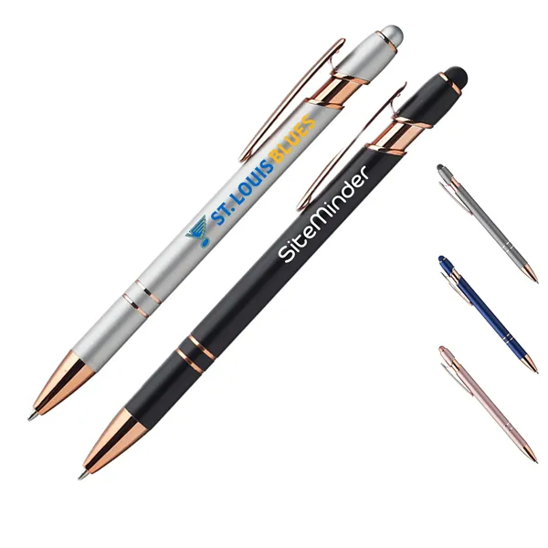 Rose Gold Trim Stylus Pen - Rose Gold Trim Stylus Pen - Image 0 of 6