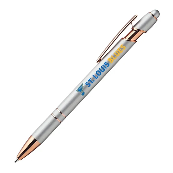 Rose Gold Trim Stylus Pen - Rose Gold Trim Stylus Pen - Image 6 of 6