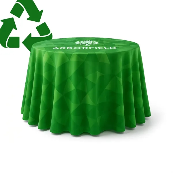 Eco-Poly 120" Round Table Throw - Eco-Poly 120" Round Table Throw - Image 0 of 3