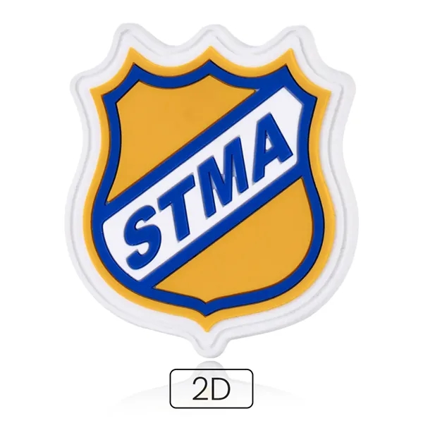 2" 2D PVC Fridge Magnet - 2" 2D PVC Fridge Magnet - Image 2 of 8