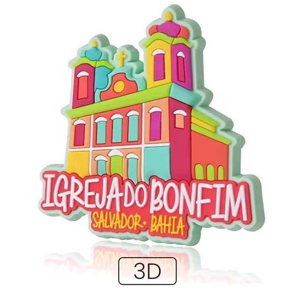 2" 2D PVC Fridge Magnet - 2" 2D PVC Fridge Magnet - Image 6 of 8