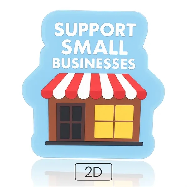 2" 2D PVC Fridge Magnet - 2" 2D PVC Fridge Magnet - Image 7 of 8