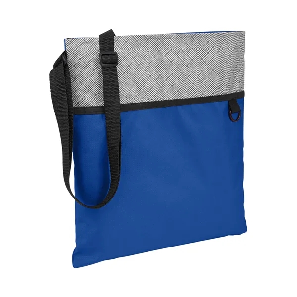 Prime Line. Patchwork Eco Friendly Crossbody Tote Bag. - Prime Line. Patchwork Eco Friendly Crossbody Tote Bag. - Image 5 of 8
