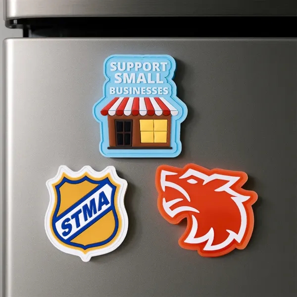 2" Custom PVC Magnet