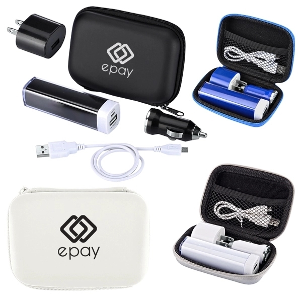 Gift Set All-in-One Travel Kits,Custom Power Bank Trav - Gift Set All-in-One Travel Kits,Custom Power Bank Trav - Image 0 of 0