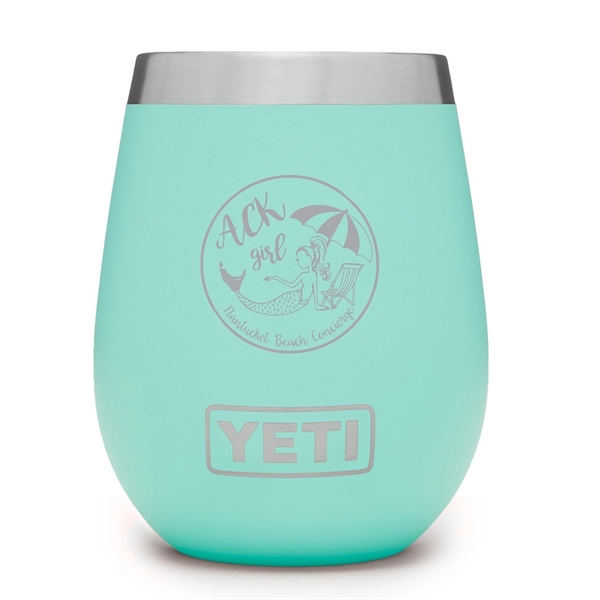 Engraved 10 oz Yeti Stemless Wine Tumbler - Engraved 10 oz Yeti Stemless Wine Tumbler - Image 0 of 7