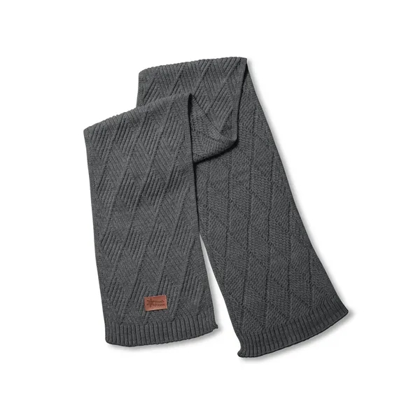 Leeman. Trellis Knit Scarf. - Leeman. Trellis Knit Scarf. - Image 0 of 2