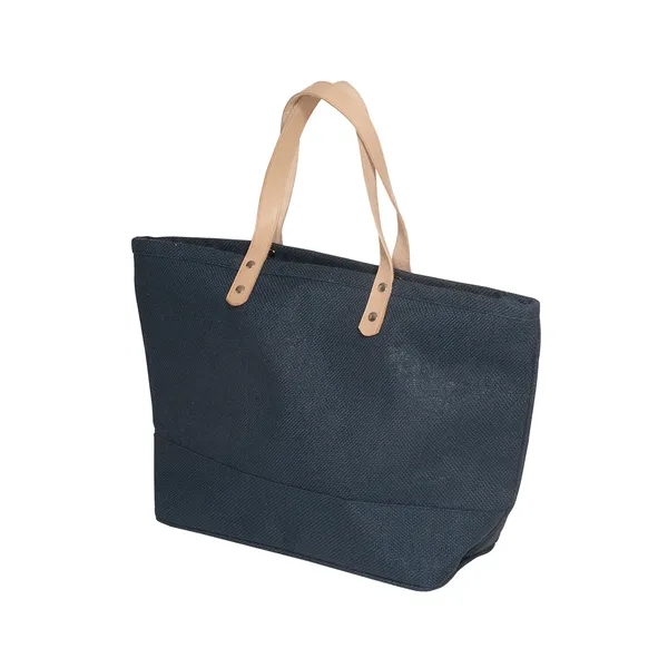 Hamptons Jute Tote Bag - Hamptons Jute Tote Bag - Image 1 of 2