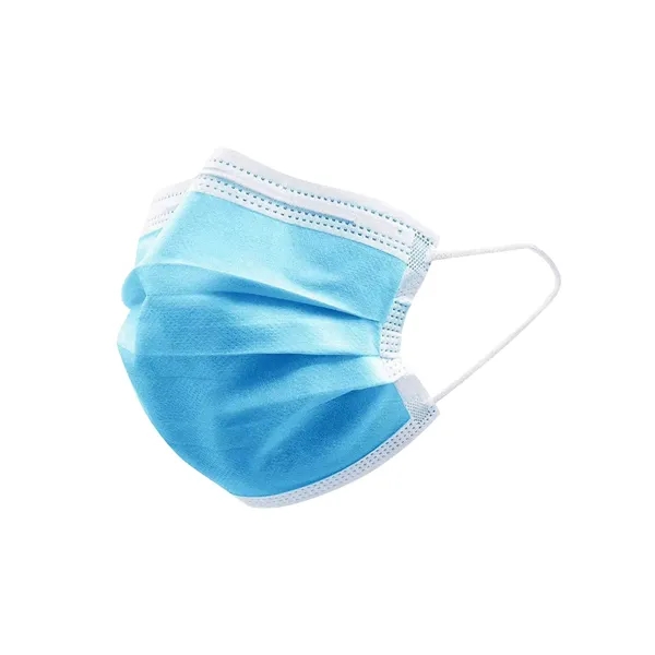 Adult 3-Ply Non Woven Face Mask - Adult 3-Ply Non Woven Face Mask - Image 0 of 2