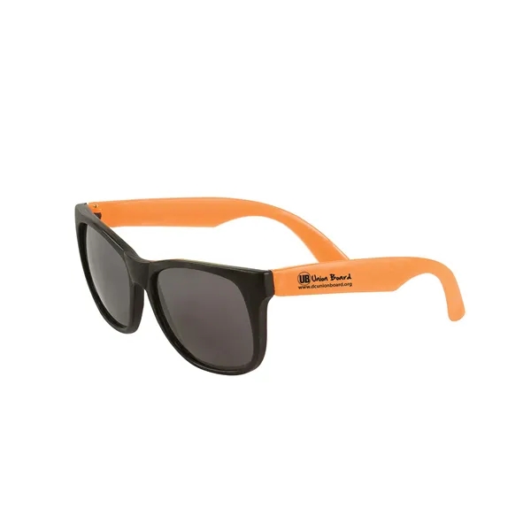 Two-Tone Matte Sunglasses - Two-Tone Matte Sunglasses - Image 5 of 7