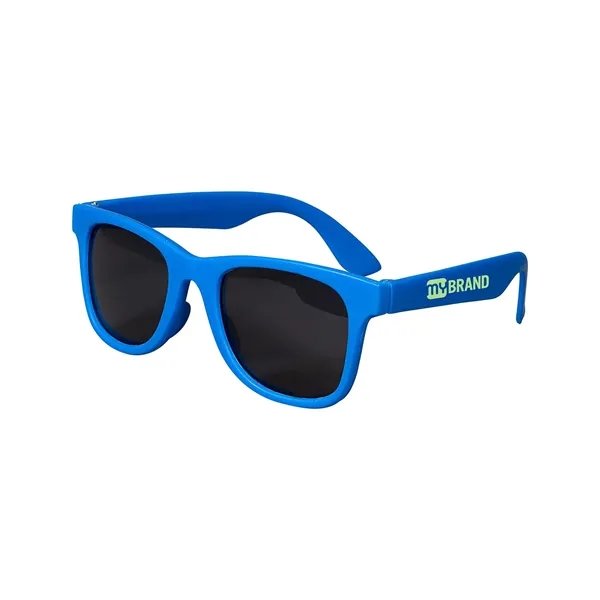 Youth Single-Tone Matte Sunglasses - Youth Single-Tone Matte Sunglasses - Image 3 of 4
