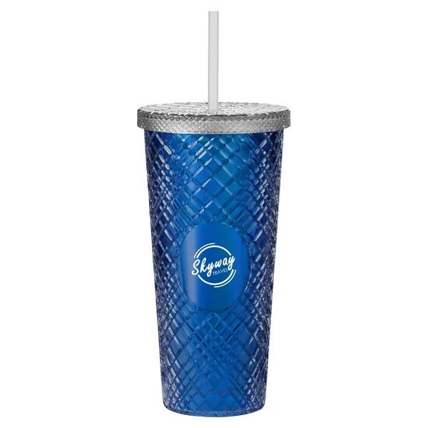 b.free Rainbow Pride 22 oz Sparkle Straw Tumbler - b.free Rainbow Pride 22 oz Sparkle Straw Tumbler - Image 0 of 3