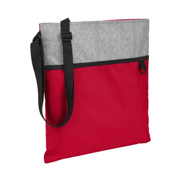 Prime Line. Patchwork Eco Friendly Crossbody Tote Bag. - Prime Line. Patchwork Eco Friendly Crossbody Tote Bag. - Image 3 of 8
