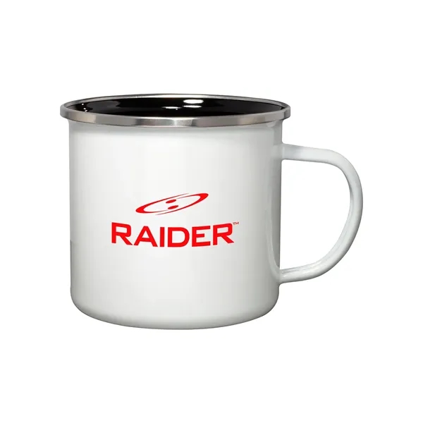 Prime Line. 16.9 oz. Iron And Stainless Steel Log Cabin Mug. - Prime Line. 16.9 oz. Iron And Stainless Steel Log Cabin Mug. - Image 2 of 3