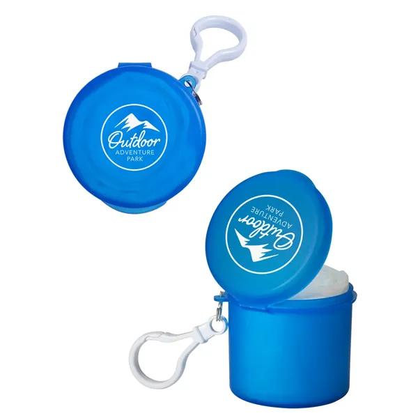 Poncho In Carabiner Case - Poncho In Carabiner Case - Image 0 of 3